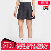 Nike耐克女裙2025春季 运动休闲简约复古百搭透气短裙HQ6070 新款