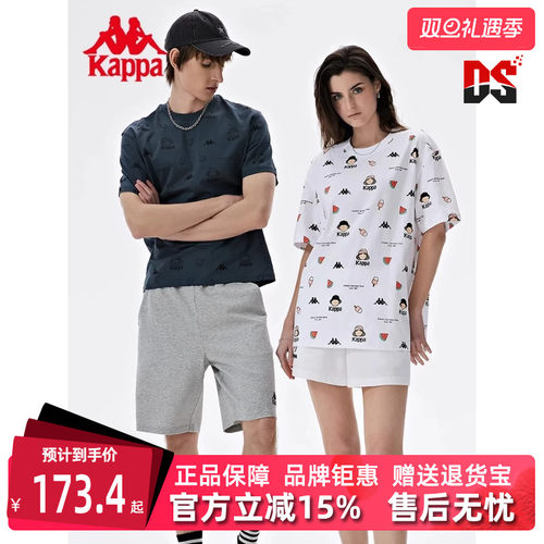 kappa情侣款卡帕运动T恤