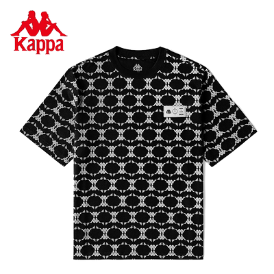 Kappa卡帕短袖春季新款情侣男女运动T恤休闲上衣 K0CX2TD19D