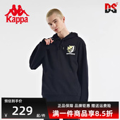 连帽卫衣休闲套头衫 新款 运动透气上衣K0B72MT86 冬季 Kappa卡帕男装