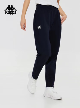 KAPPA卡帕女裤夏季新款针织运动休闲舒适百搭卫裤K0E22AK01