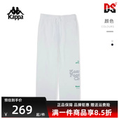 运动休闲简约复古百搭针织长裤 新款 KPDFCAK01K 秋季 Kappa卡帕女裤
