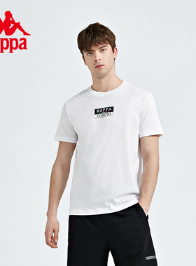 Kappa卡帕男短袖夏季新款运动T恤休闲半袖圆领上衣 K0C32TD15