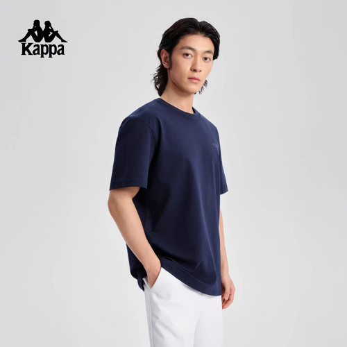 Kappa卡帕男女同款2026夏季新款运动休闲透气短袖T恤K0G32TD14