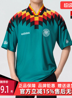 Adidas阿迪达斯男装2026夏季新款DFB A JSY 94运动休闲T恤JZ6941