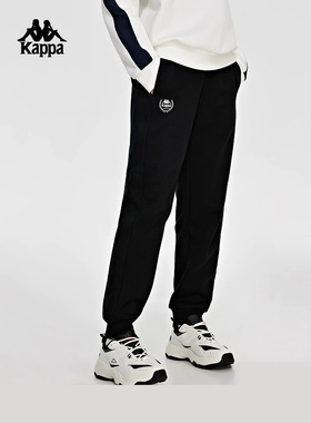 Kappa卡帕女子春季新款针织运动休闲简约休收口卫裤K0D82AK21