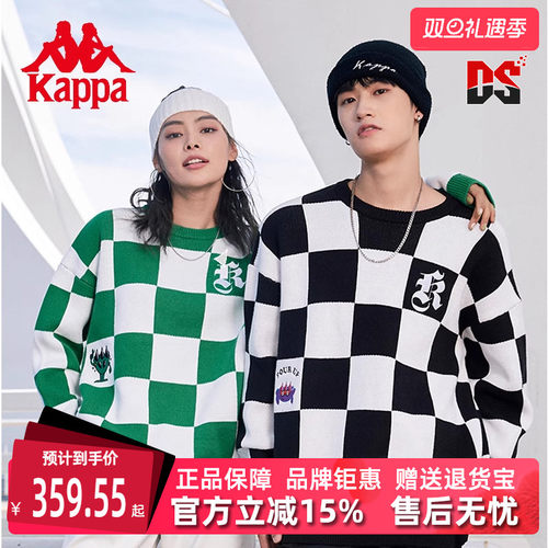 卡帕运动休闲男女圆领套头卫衣