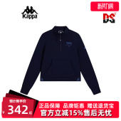 运动休闲舒适百搭针织套头衫 新款 K0E62WT40 秋季 Kappa卡帕女装