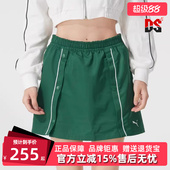 透气松紧舒适短裙631727 运动休闲时尚 PUMA彪马女裙2025夏季 新款