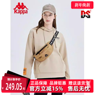 休闲印花卫衣K0D22MT43 卫衣新款 KAPPA卡帕女款 套头时尚