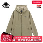 新款 2025冬季 运动休闲加绒连帽外套K0FY2MK71 女装 Kappa卡帕男装