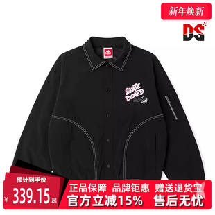 翻领外套运动舒适休闲上装 Kappa卡帕男装 新款 春季 K0CW2JJ22D 女装