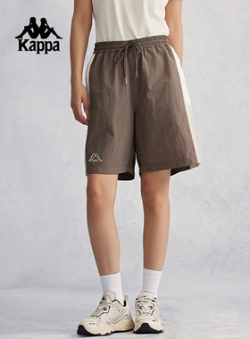 kappa卡帕男裤女裤夏季新款简约运动休闲短裤K0EX2DY06V