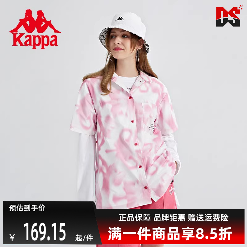 短袖kappa卡帕女短袖2024夏季新