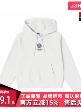 Kappa卡帕女款春季新款运动休闲简约连帽卫衣K0D22MT70