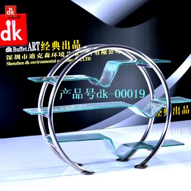 迪克 自助餐厅台 水果盆金属展示架 雕塑 装饰品