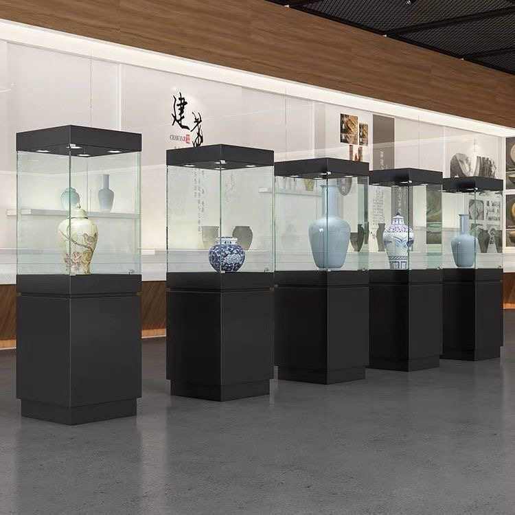 博物馆展示柜瓷器文物古董珠宝首饰玻璃展柜台公司产品展示架其他