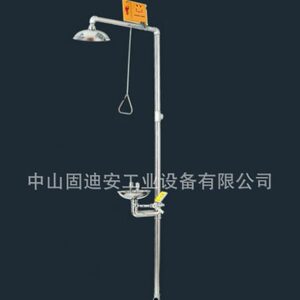 立体式304不锈钢洗眼器复合式立式紧急冲淋实验室验厂研究所工厂