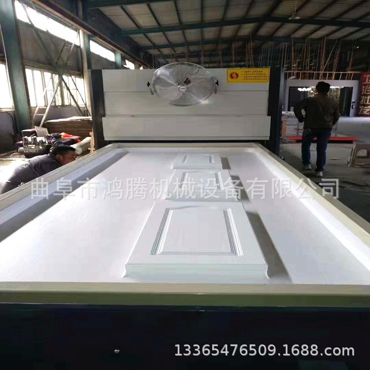 全自动真空异型覆膜机 双工位真空吸塑机 PVC覆膜机 鸿腾保质量