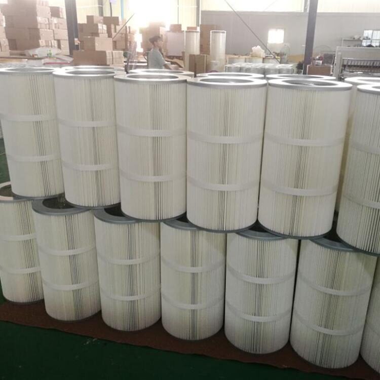 利菲尔特自洁式空气过滤器滤筒325*750 无纺布防静电覆膜除尘滤