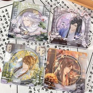 古风58 75mm吧唧砖吧唧托亚克力谷美动漫徽章展示收纳框