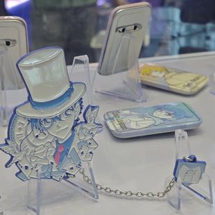 高颜值胸针纪念品送朋友 名侦探柯南金属徽章怪盗基德周边限定款