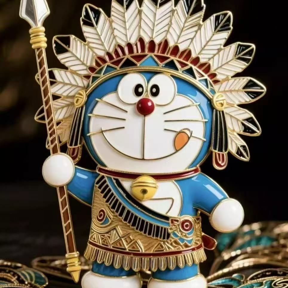 新哆啦A夢可愛創意卡通冰箱貼