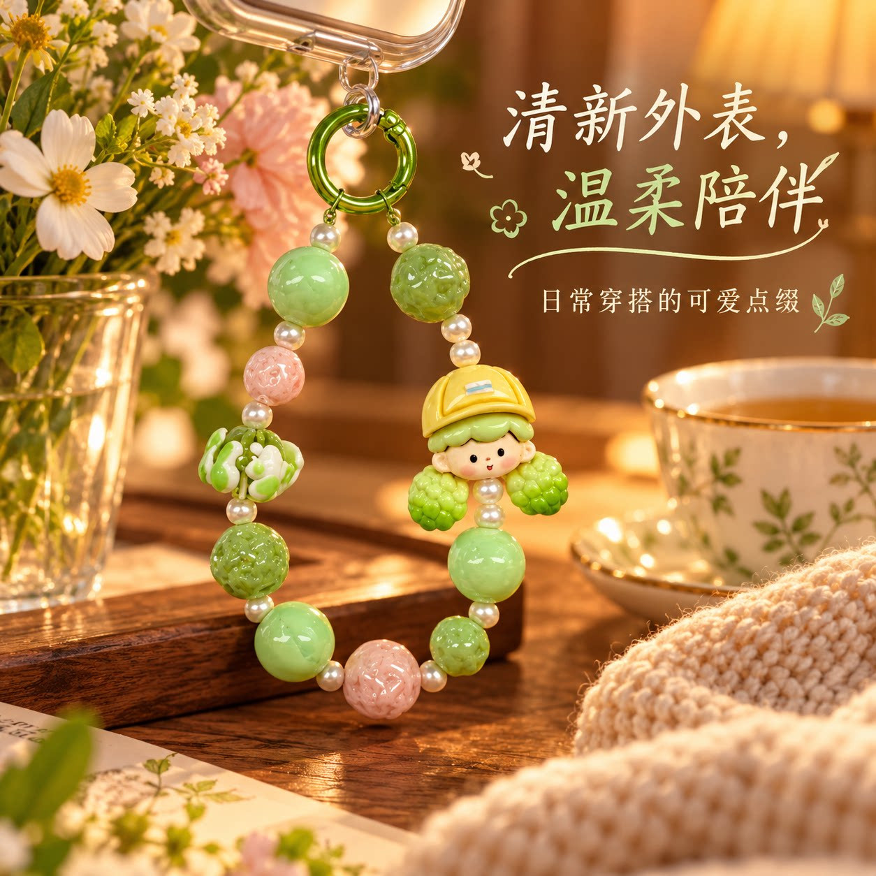 新款手机挂绳短款手腕带子卡通
