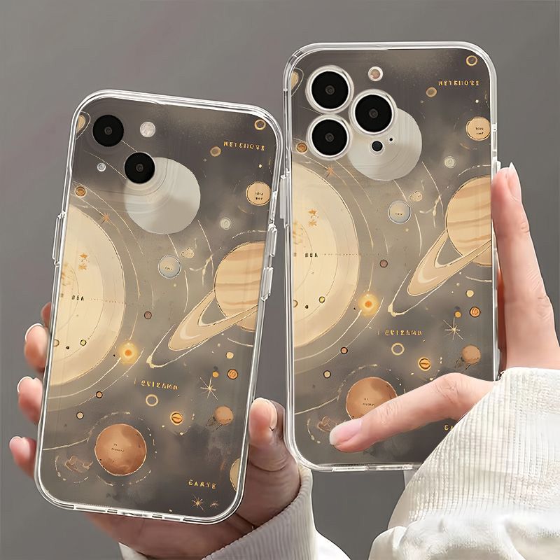 星球银河适用苹果15pro手机壳iPhone14plus高级感13/12/11小众max小米10vivo华为mate60荣耀90红米k50p40外壳
