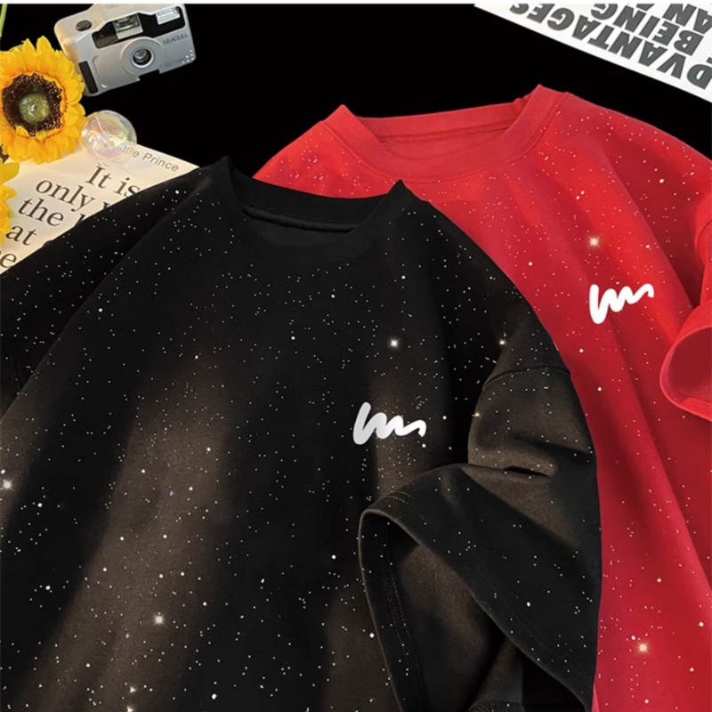 特大码高级感情侣休闲T恤