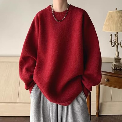 大码300斤cleanfit毛衣男款冬季