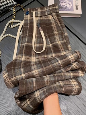 特大码高级感情侣休闲卫裤