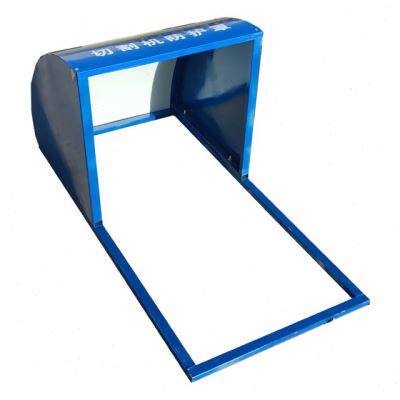 建筑工地大型台式切割机防护罩除尘保护罩标准定型化无齿锯防火u.