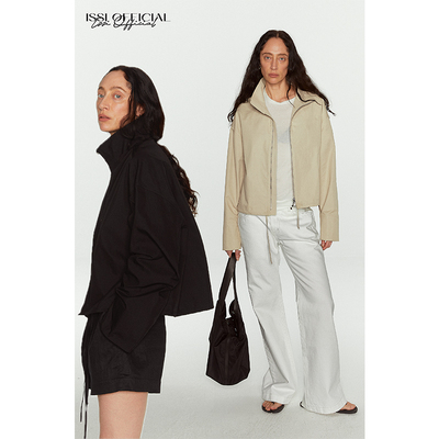 ISSIofficial简约多穿法短款夾克