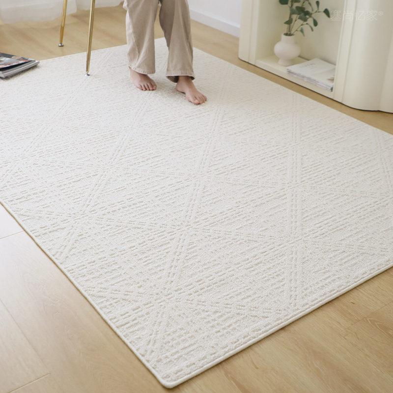 立体浮雕毯面，脚感蓬松柔软