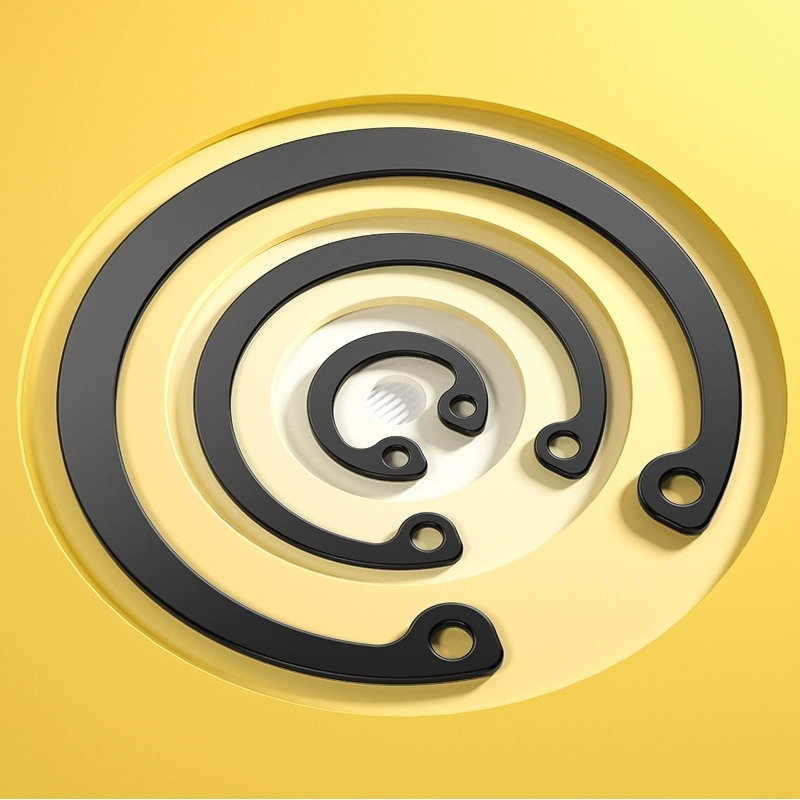 GB893孔用挡圈 65锰钢内卡C型卡环轴承孔卡弹性卡簧国标Φ3-Φ200