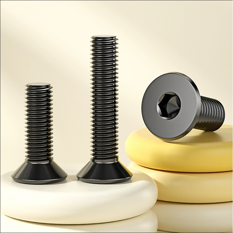 内六角沉头碳钢10.9级螺丝