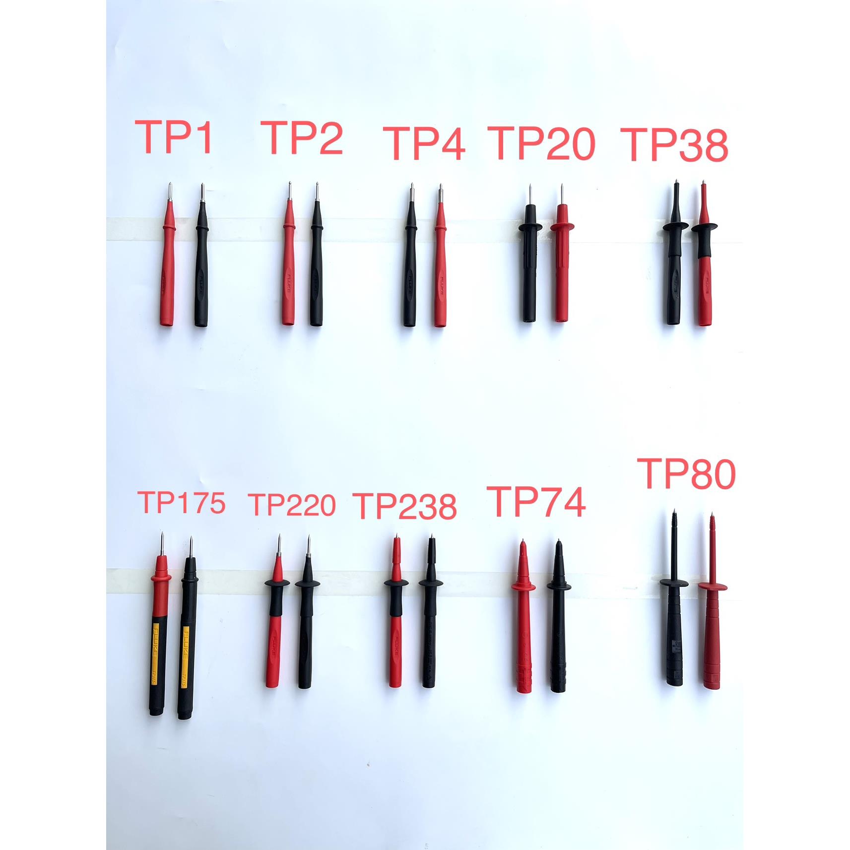 FLUKE福禄克表笔TP1 TP2 TP4 TP20 TP38 TP175 TP220 TP238 TP80