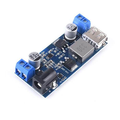 DC-DC降压模组 24V/12V转5VUSB大功率输出车载手机充电器