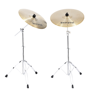 架子鼓静音镲片弱音镲吊镲叮叮镲消音擦踩镲片套装14/16/18/20寸