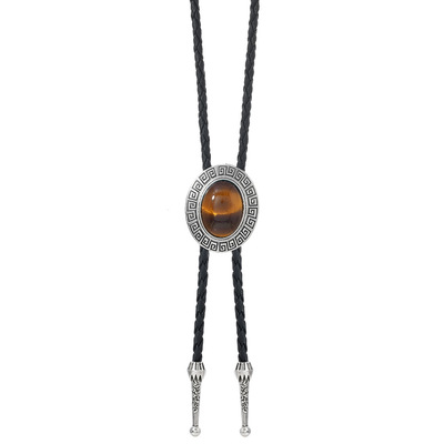 欧美复古男士简约长款波洛领带