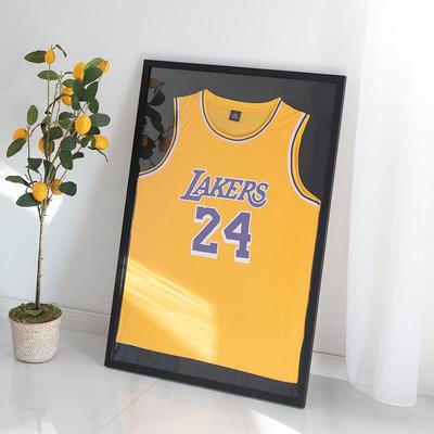 定制 球衣相框装裱 挂墙足球蓝球网球纪念收藏展出衣框球衣框定做