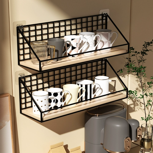 Чашка рама стена висят водяной чашкой чашки хранения