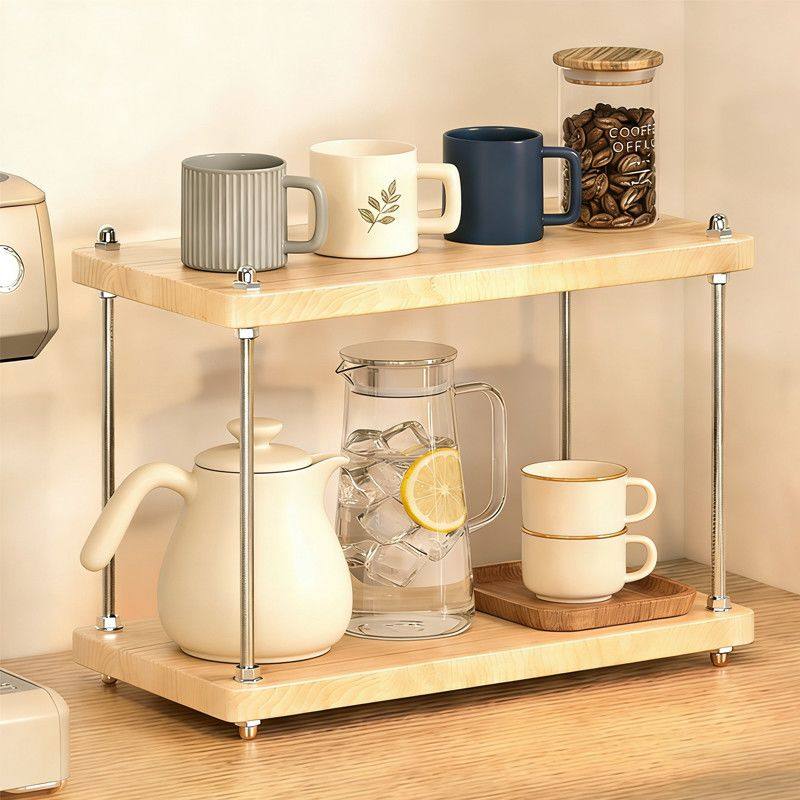 咖啡杯茶杯水杯整理柜桌面茶具收纳置物架餐桌台面转角展示杯架,家庭/个人清洁工具,杯架,淘宝优惠券,粉丝福利购,淘宝优惠卷
