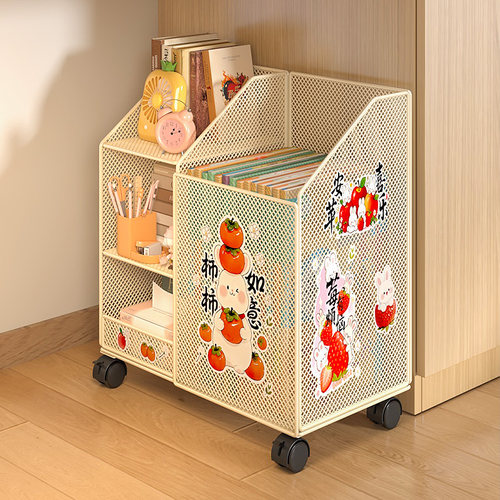 桌下置物架可移动书本收纳神器