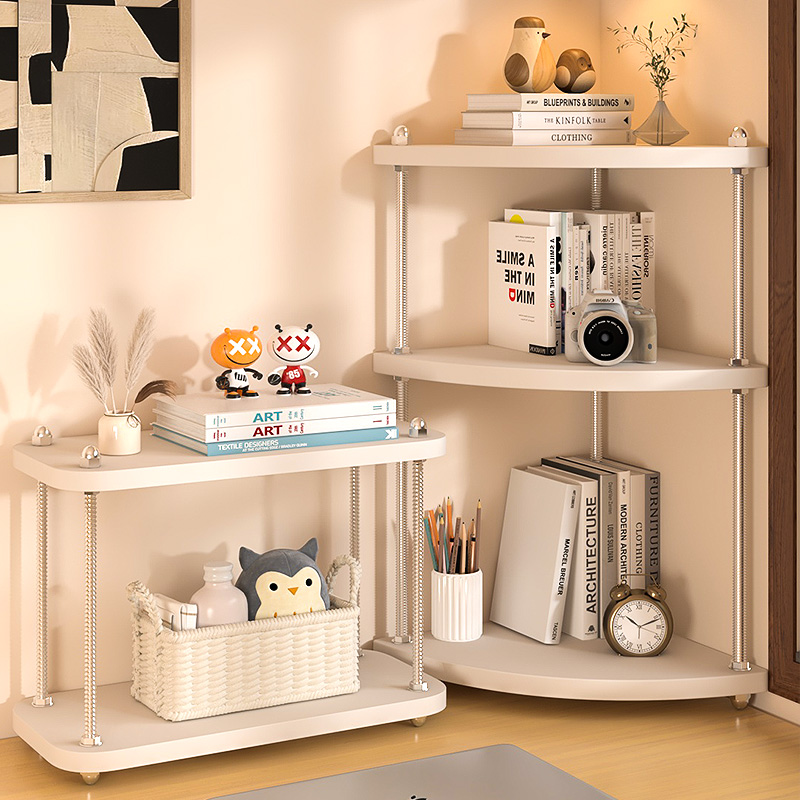 桌面转角收纳置物架分层收纳神器