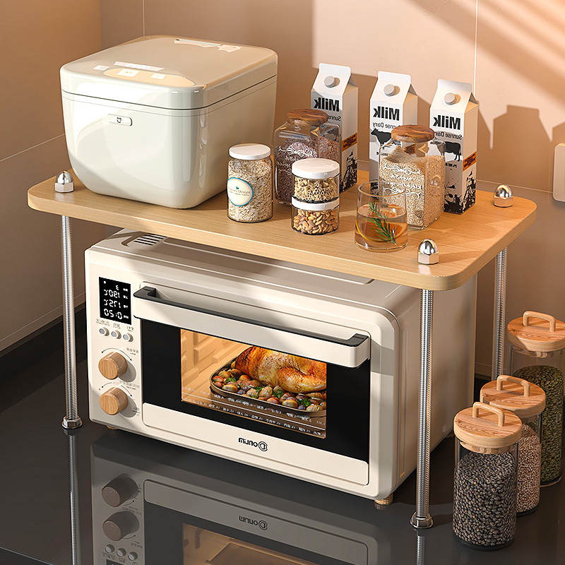 新款厨房多功能微波炉置物架