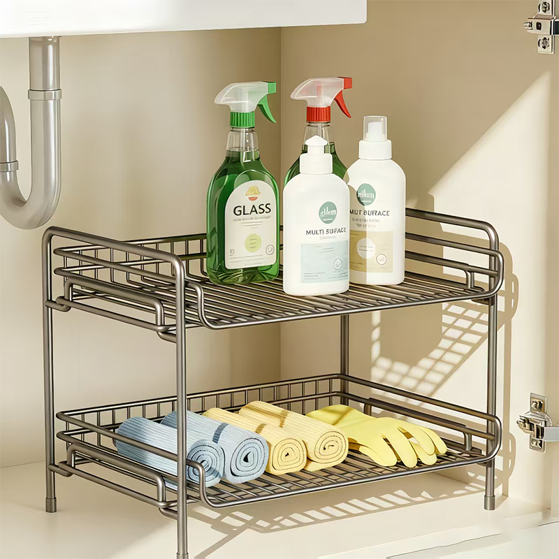 下水槽置物架浴室卫生间柜下收纳架洗漱洗手台柜内分层架各种神器,家庭/个人清洁工具,浴室角架/置物架,淘宝优惠券,粉丝福利购,淘宝优惠卷
