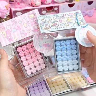 小红书同款网红解压捏捏乐迷你小鼻嘎猫爪捏捏盘软烂手感超软玩具