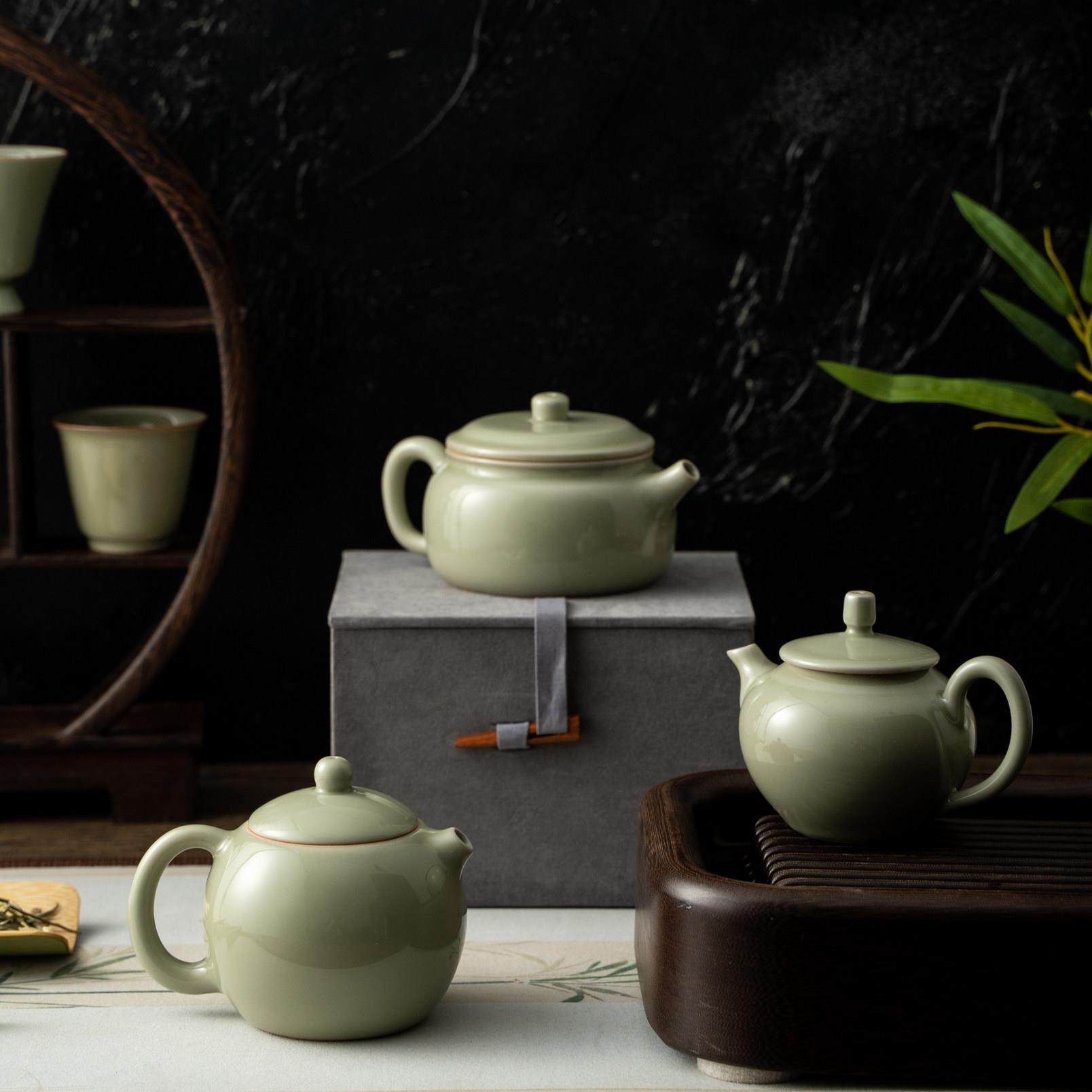 玉堂窑茶具主人杯泡茶壶集思壶西施壶德钟 钟壶陶瓷品茗轻奢,餐饮具,茶具礼盒,淘宝优惠券,粉丝福利购,淘宝优惠卷